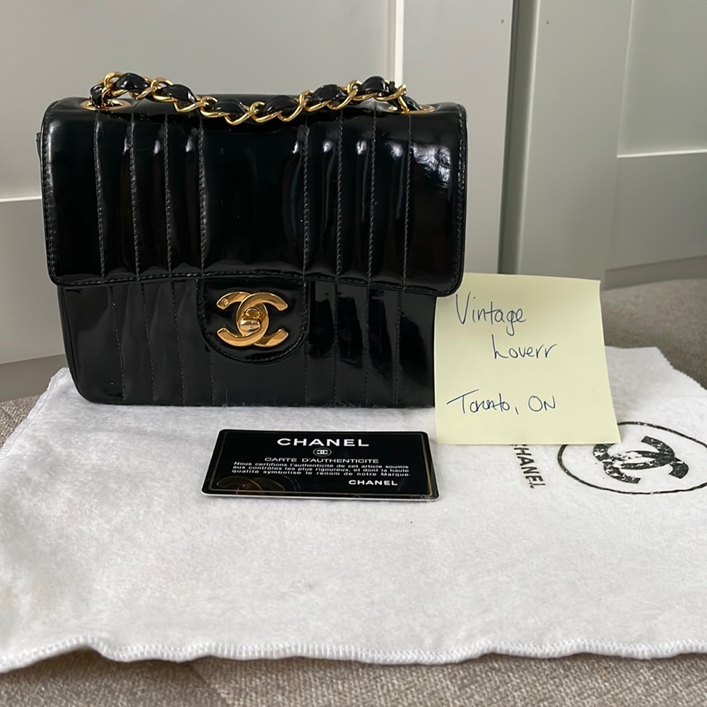 Authentic Vintage CHANEL Mini Square Flap